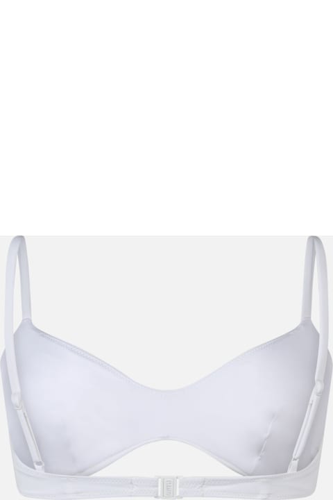MC2 Saint Barth Underwear & Nightwear for Women MC2 Saint Barth Woman White Scoop Bralette Beach Top May