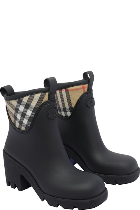 Burberry Marsh Stamp Pump Booties