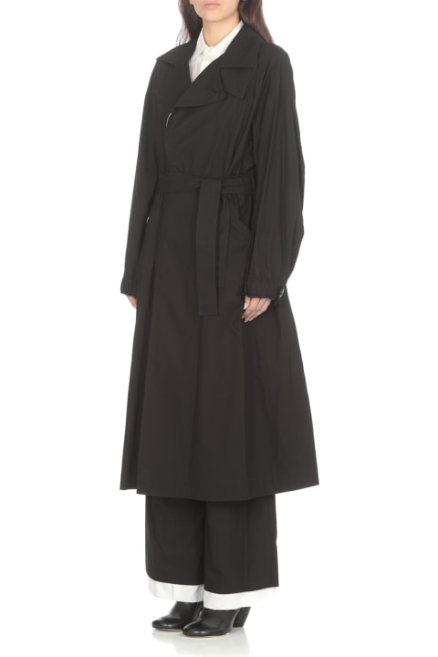 Yohji Yamamoto Coats & Jackets for Women Yohji Yamamoto Cotton Coat