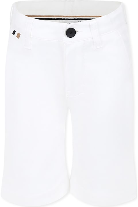 Homeware Hugo Boss White Shorts For Boy
