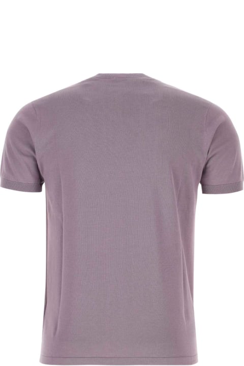 メンズ Aspesiのトップス Aspesi Lilac Cotton T-shirt