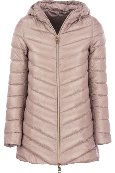 Herno Coats & Jackets for Women Herno Hooded Zip Padded Jacket