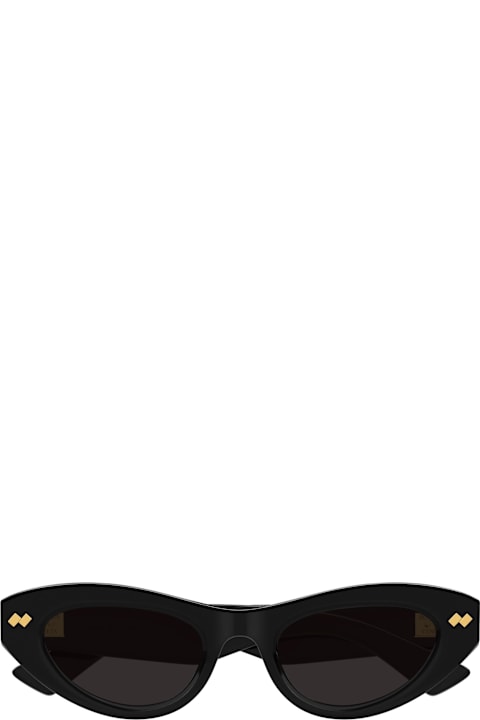 Bottega Veneta Eyewear Eyewear for Women Bottega Veneta Eyewear Bv1350s-001 - Black Sunglasses