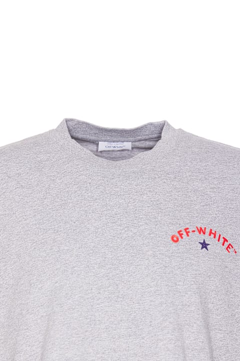 【OFF‐WHITE】Star T-Shirt 関税送料込 Off-White Star Arrow T-shirt | White | FARFETCH