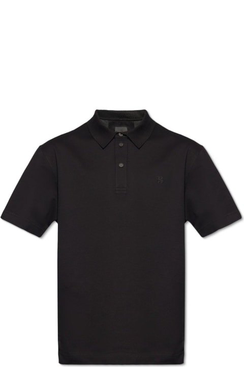 メンズ Givenchyのシャツ Givenchy 4g Embroidered Short-sleeved Polo Shirt