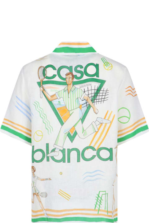Casablanca Shirts for Men Casablanca 'tennis Play Icon' Shirt