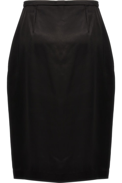 Saint Laurent for Women Saint Laurent Satin Skirt