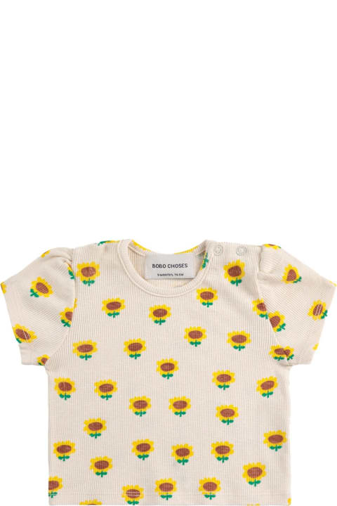 Bobo Choses T-Shirts & Polo Shirts for Women Bobo Choses "sunflower" T-shirt