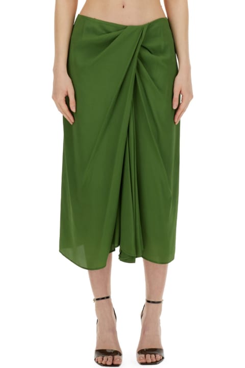 Dries Van Noten Skirts for Women Dries Van Noten Silk Blend Skirt