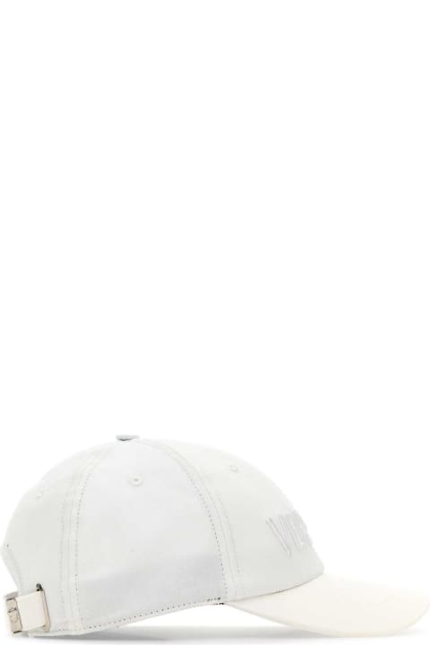 Fashion for Women Versace White Cotton Baseball Cap