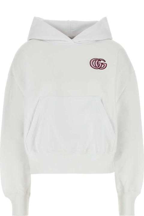 Homeware Gucci White Cotton Sweatshirt