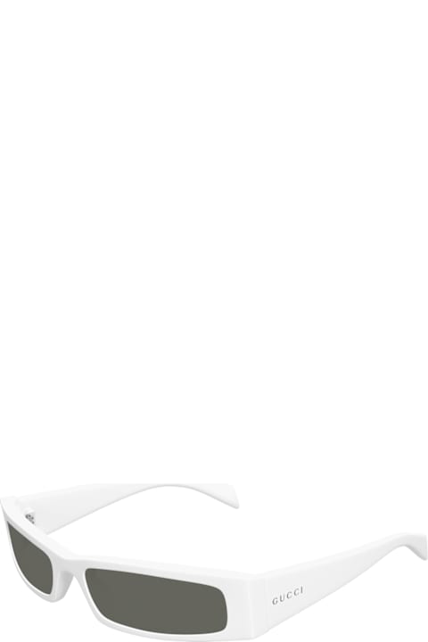 Gucci Eyewear Eyewear for Women Gucci Eyewear Gucci Gg1778s Linea Fashion 002 White Grey Sunglasses