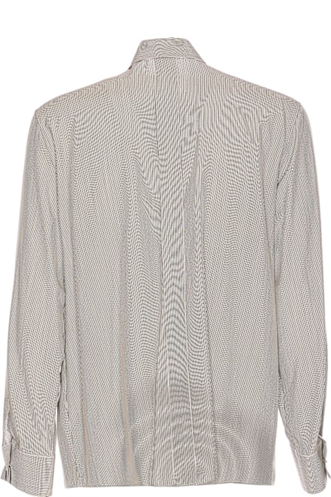 Saint Laurent Shirts for Men Saint Laurent Striped Silk Shirt