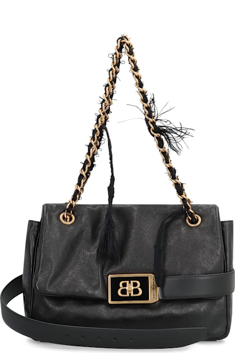 Balenciaga for Kids Balenciaga Modu Leather Crossbody Bag