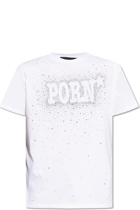 Dsquared2 Topwear for Men Dsquared2 Dsquared2 T-shirt With Sparkling Crystals