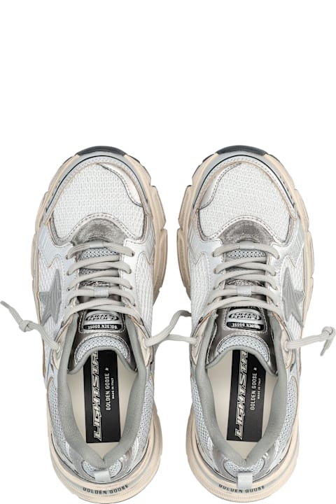 Golden Goose Lightstar Women's Mesh And Nappa Sneakers