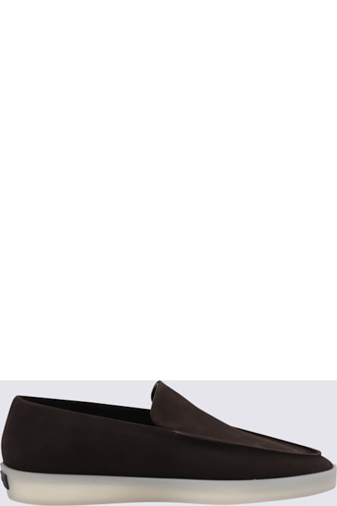 Fear of God Loafers & Boat Shoes for Men Fear of God Dark Brown Leather Loafers