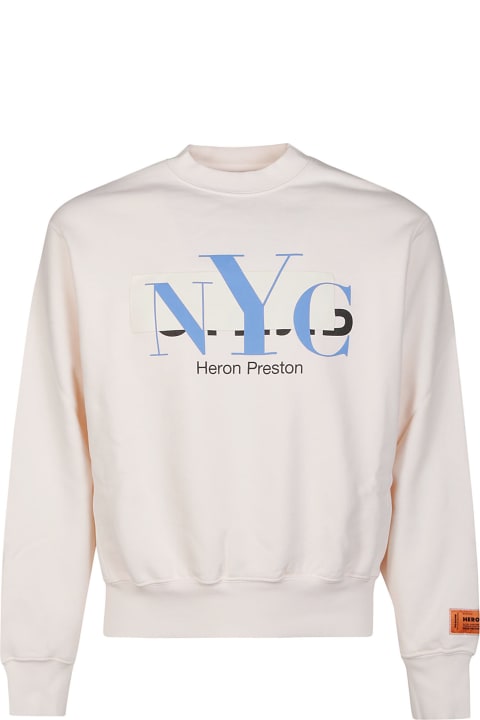 HERON PRESTON Fleeces & Tracksuits for Men HERON PRESTON Nyc Censored Sweatshirt