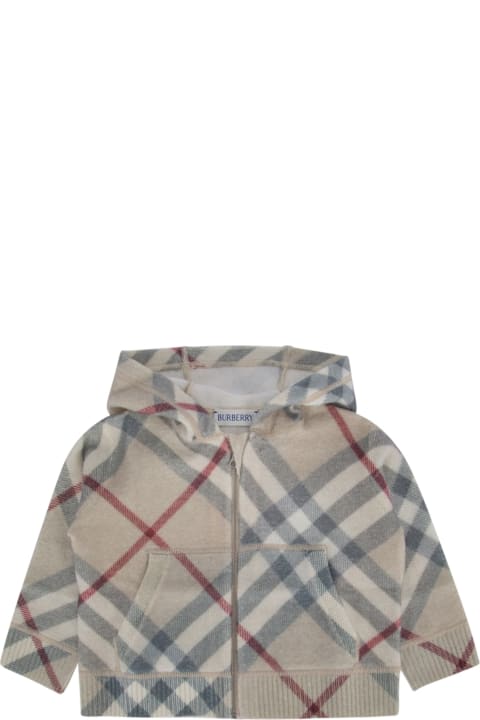 Burberry Sweaters & Sweatshirts for Baby Girls Burberry Ib5 Ashmore Ch Hoody