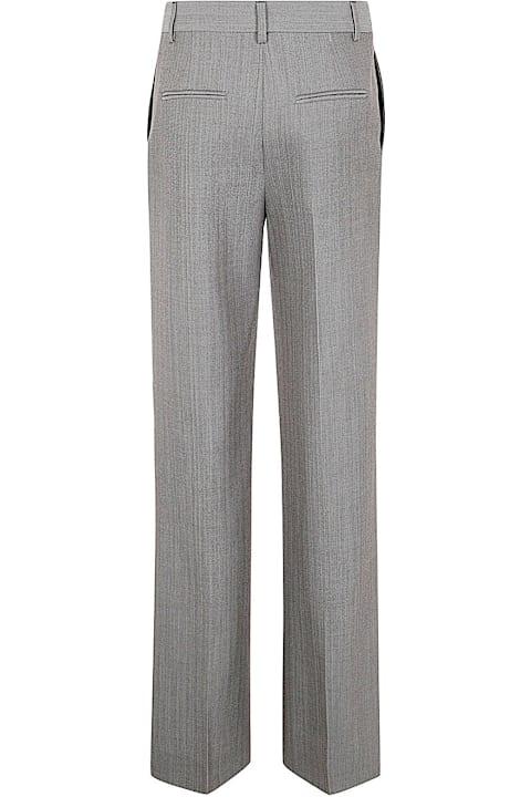 Alberta Ferretti Pants & Shorts for Women Alberta Ferretti Pressed-crease Straight-leg Trousers