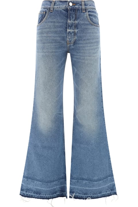Jeans for Women Chloé Frayed Edge Flared Jeans