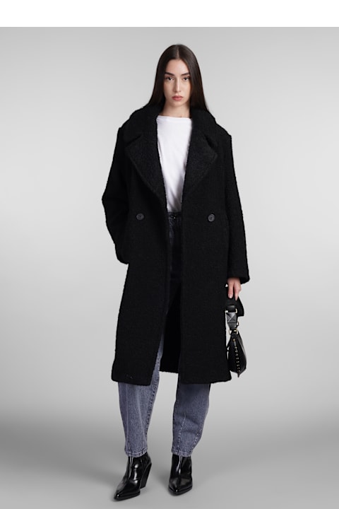 IRO for Women IRO Azelia Coat In Black Wool