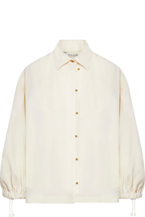 Max Mara Clothing for Women Max Mara Buttoned Long-sleeved Top
