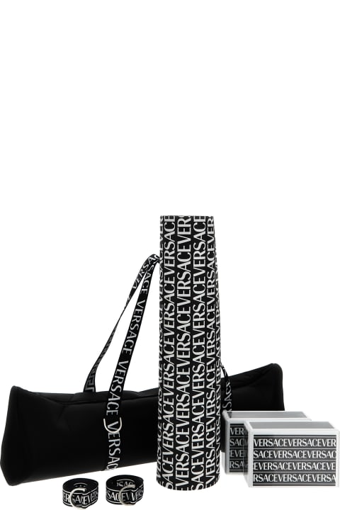 Versace Personal Accessories Versace Versace Allover Yoga Duffel Bag