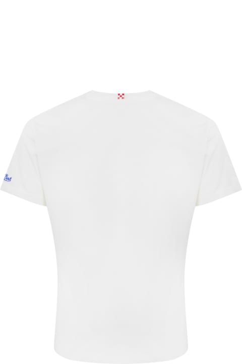 Clothing for Men MC2 Saint Barth T-shirt With Ibiza Vespa Friend Print