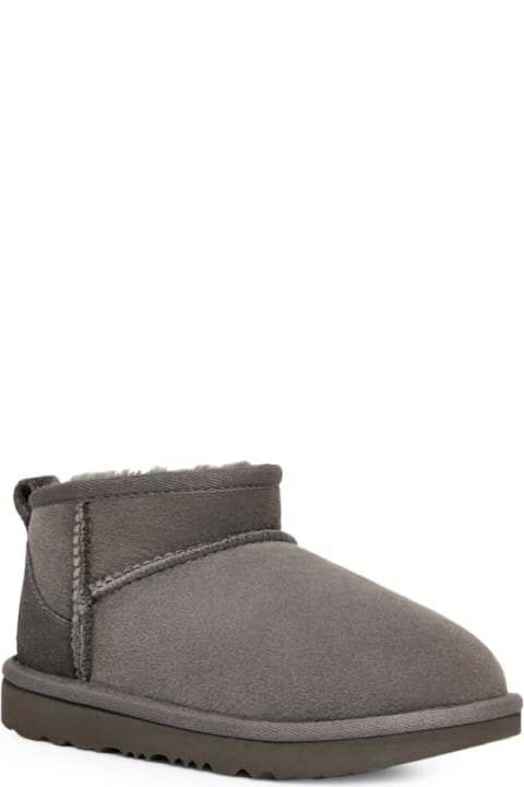 UGG Shoes for Baby Girls UGG Grey Classic Ultra Mini Boots