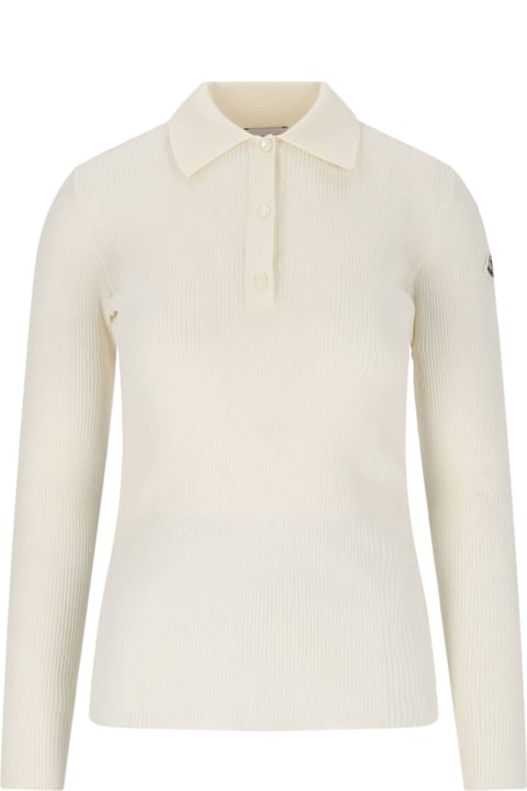 Homeware Moncler Logo Ribbed Top