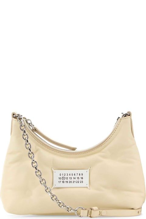 Homeware Maison Margiela Small 'hobo' Ivory Leather Bag