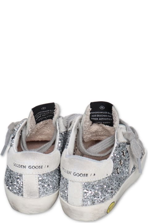 Sneakers Argento Glitterate