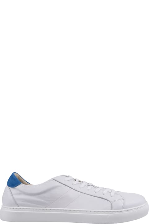 White And Blue Puntala Sneakers