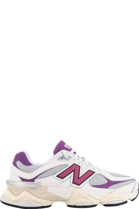 Homeware New Balance Mesh And Leather Sneakers