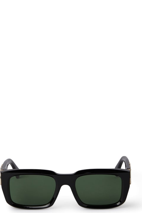 Off-White Accessories for Men Off-White Hays - Black / Green Sunglasses