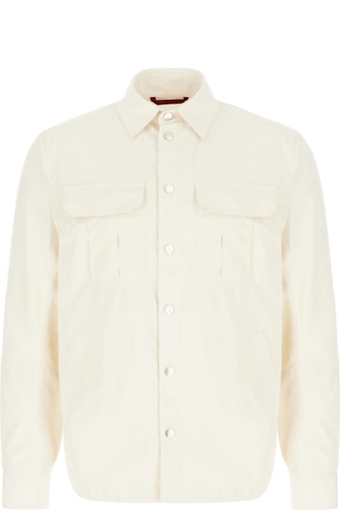 Brunello Cucinelli لـ Kids Brunello Cucinelli Ivory Polyester Blend Jacket