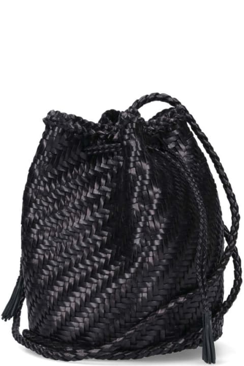 Dragon Diffusion Bags for Women Dragon Diffusion 'pompom Double Jump' bucket Bag