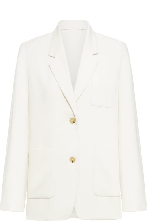 Coats & Jackets for Women Totême Silk Cotton Cord Blazer