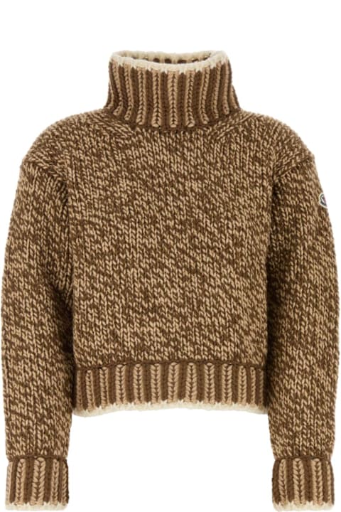 Fashion for Women Moncler Two-tone Wool Blend Sweater