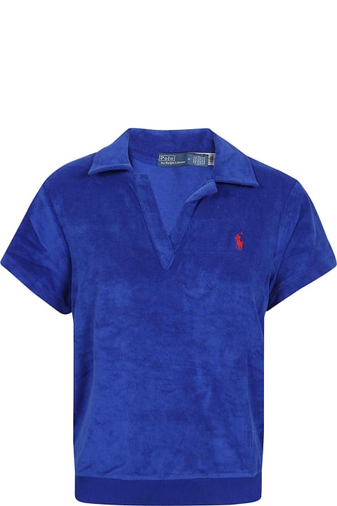 Polo Ralph Lauren for Women Polo Ralph Lauren Terry Polo-short Sleeve-polo Shirt