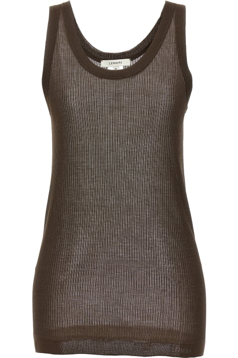 Quiet Luxury for Women Lemaire 'seamless Rib' Tank Top