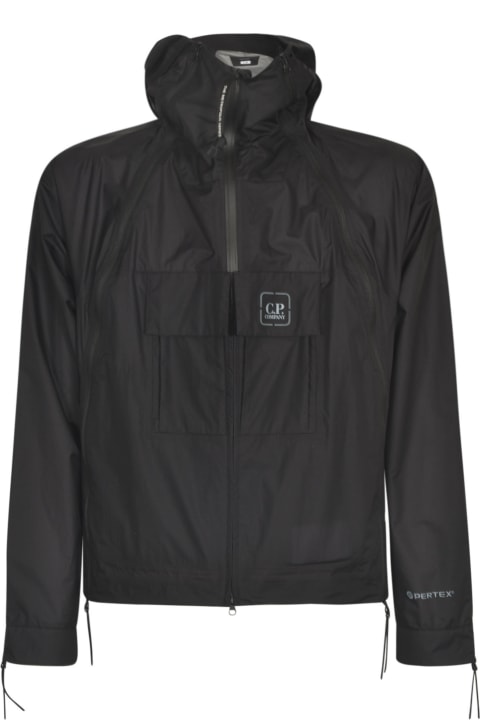 C.P. Company Coats & Jackets for Men C.P. Company Logo Zip Windbreaker