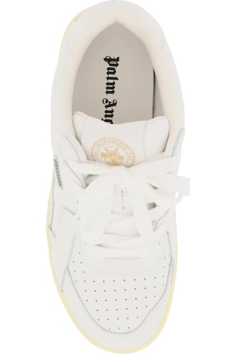 Homeware Palm Angels University Leather Sneakers