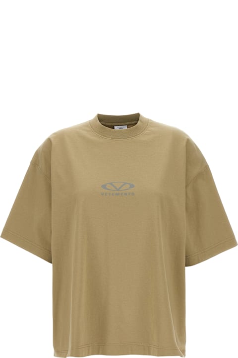 VETEMENTS for Homeware VETEMENTS 'oval Logo' T-shirt