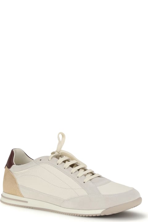 Brunello Cucinelli Deer And Suede Sneakers
