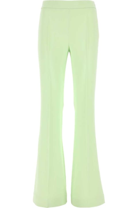 Moschino Pants & Shorts for Women Moschino Pastel Green Stretch Viscose Pant