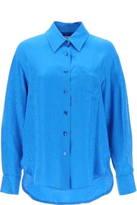 Art Dealer Clothing for Women Art Dealer Charlie Shirt In Jacquard Silk