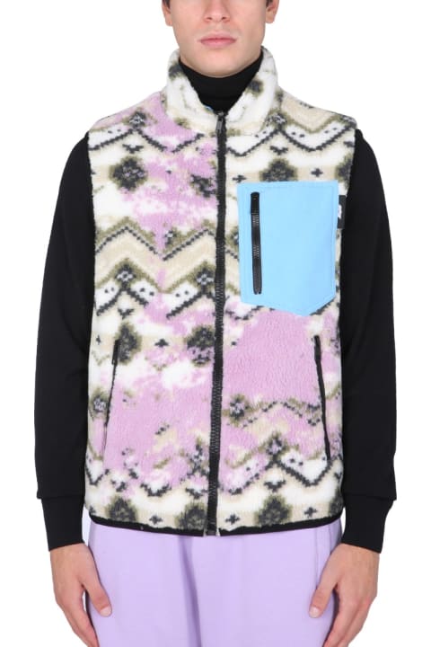 メンズ MSGMのコート＆ジャケット MSGM Fleece Sherpa Vest