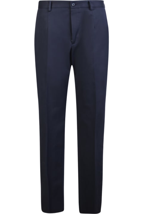 Pants for Men Dolce & Gabbana Logo Patch Tailored Trousers